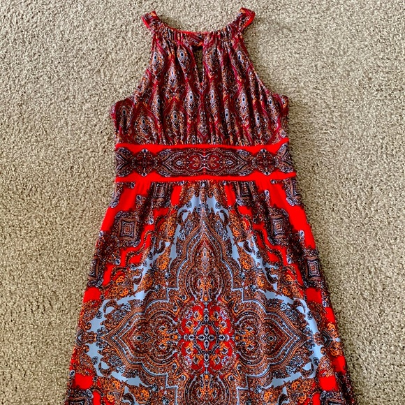 London Times - Halter Maxi Dress - Picture 3 of 11